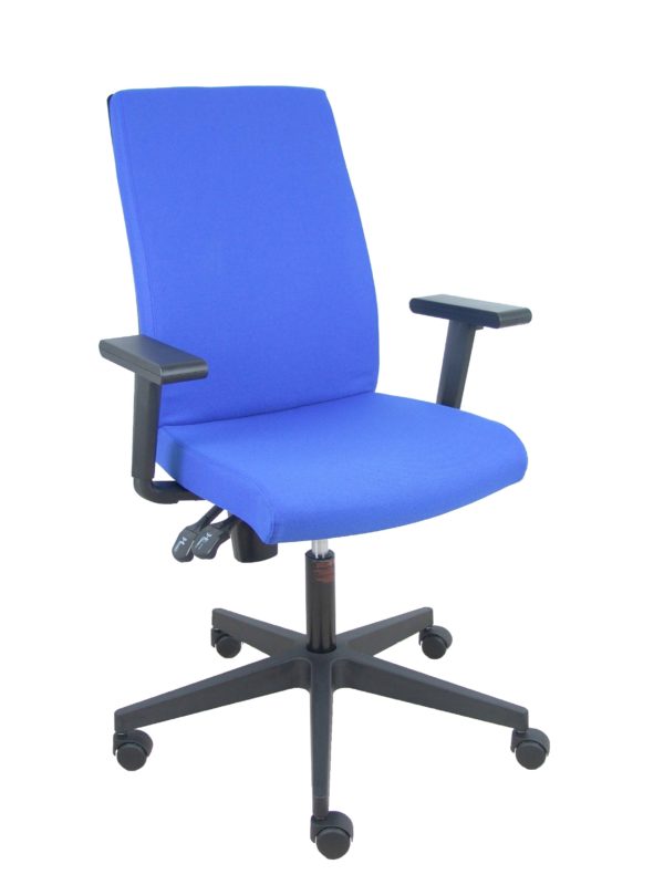 SILLA LEZUZA ARAN AZUL CON BRAZOS REGULABLES
