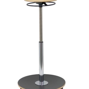 TABURETE AGRA KAIMAN NEGRO