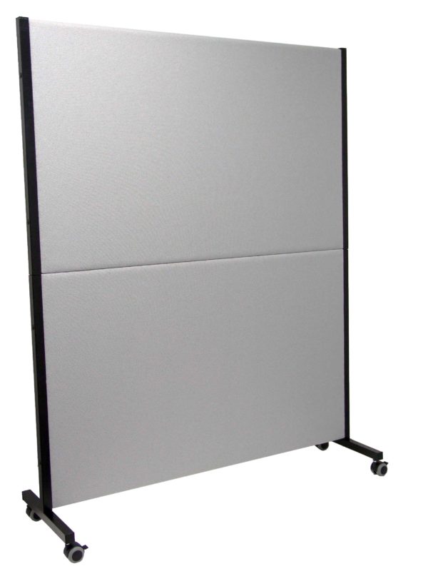 BIOMBO VALDEGANGA BALI GRIS CON RUEDAS CON FRENO