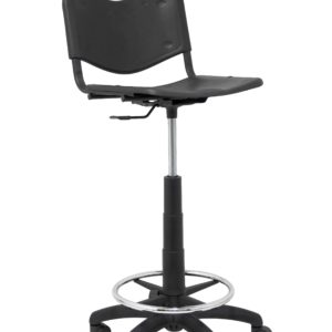 TABURETE ROBLEDO PVC NEGRO