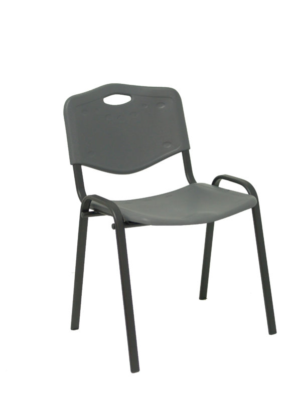 PACK 4 SILLAS ROBLEDO PVC GRIS