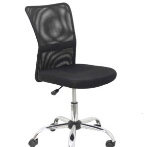 SILLA PARDAL RESPALDO MALLA NEGRO ASIENTO