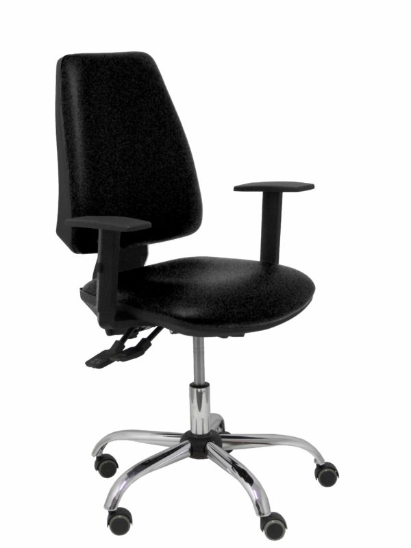 SILLA ELCHE S 24 HORAS SIMILPIEL NEGRO