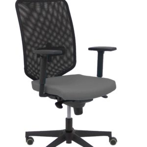 SILLA OSSA NEGRA BALI GRIS MEDIO