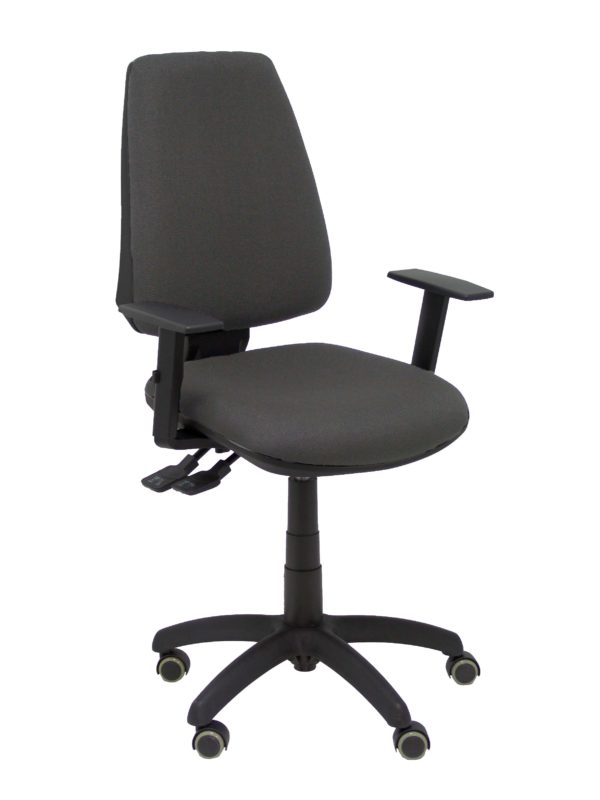 SILLA ELCHE S BALI GRIS OSCURO BRAZOS REGULABLES R