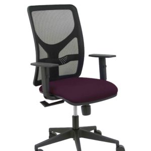 SILLA MOTILLA MALLA NEGRA ASIENTO BALI MORADO BRAZ