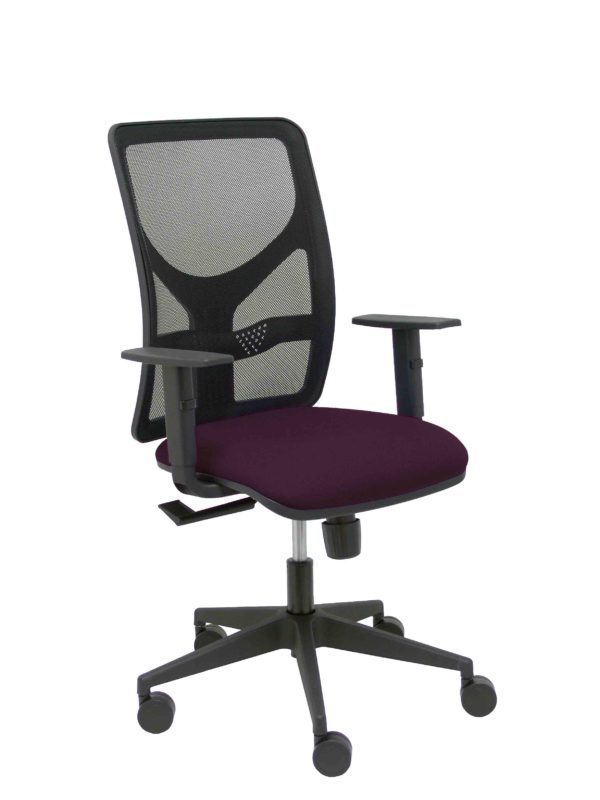 SILLA MOTILLA MALLA NEGRA ASIENTO BALI MORADO BRAZ