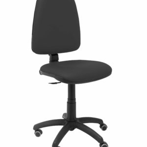 SILLA AYNA SIMILPIEL NEGRO RUEDAS DE PARQUE