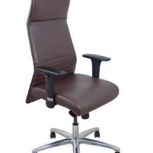 SILLON ALBACETE SIMILPIEL MARRON OSCURO