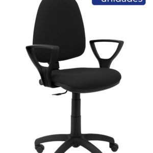 SILLA BETETA BALI NEGRO BRAZOS FIJOS