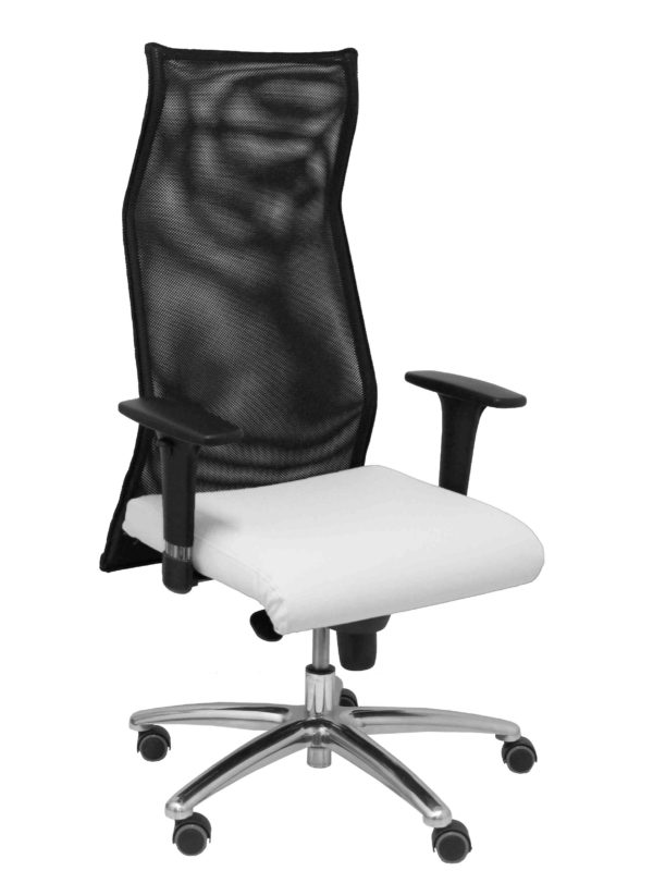 SILLON SAHUCO SIMILPIEL BLANCO