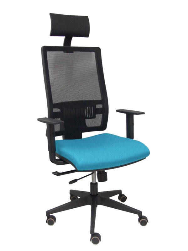 SILLA HORNA TRASLACK BALI AZUL BRAZOS REGULABLES R