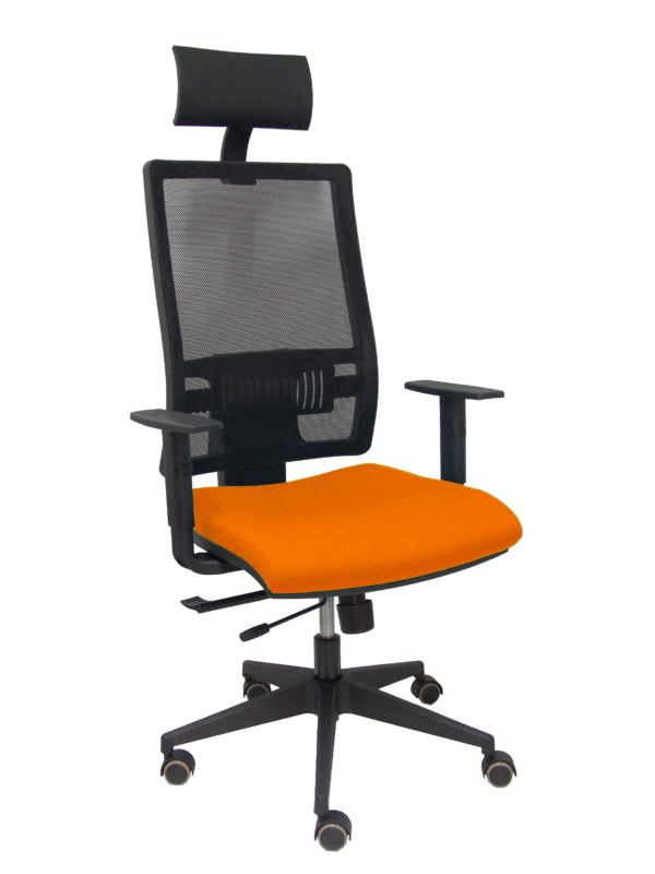 SILLA HORNA TRASLACK BALI NARANJA BRAZOS REGULABLE