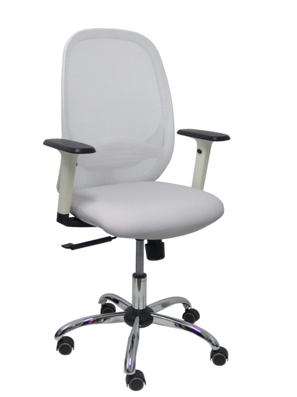 SILLA CILANCO BLANCA MALLA BLANCA ASTO SIMILPIEL G