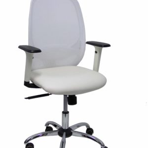 SILLA CILANCO BLANCA MALLA BLANCA ASTO SIMILPIEL B