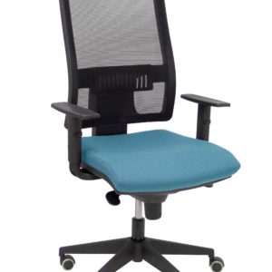 SILLA HORNA BALI AZUL CLARO BRAZOS REGULABLES