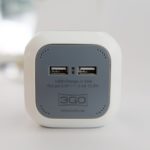 REGLETA 3GO 4 TOMAS + 2XUSB 2.4A CUBE