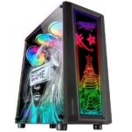CAJA ATX MARS GAMING MCART RGB NEGRA USB 3.0
