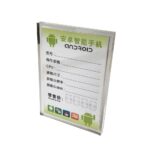 BASE METACRILATO HORIZONTAL 3GO PORTAPRECIOS