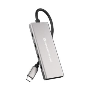 HUB CONCEPTRONIC USB-C 3.2 GEN 2, 7P, PD 100W