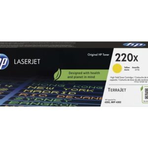 TONER HP 220X W2202X 5.5K AMARILLO 4202XX-4302XX