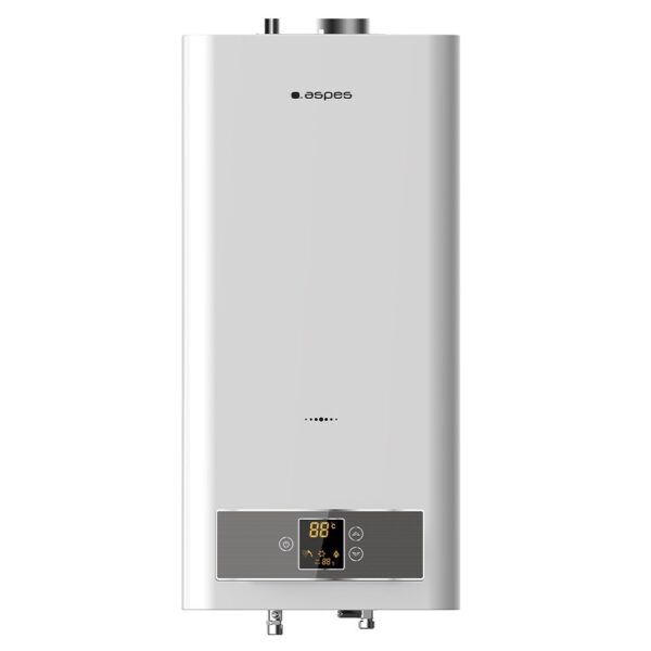 CALENTADOR AGUA ESTANCO ASPES 11L BUTANO BLANCO