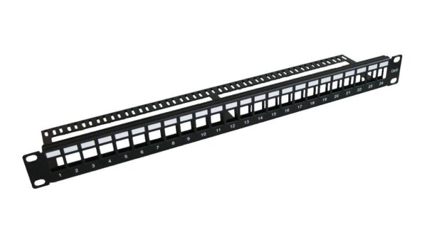 PANEL 24P (PATCHPANEL) 1U SIN CONECTORES