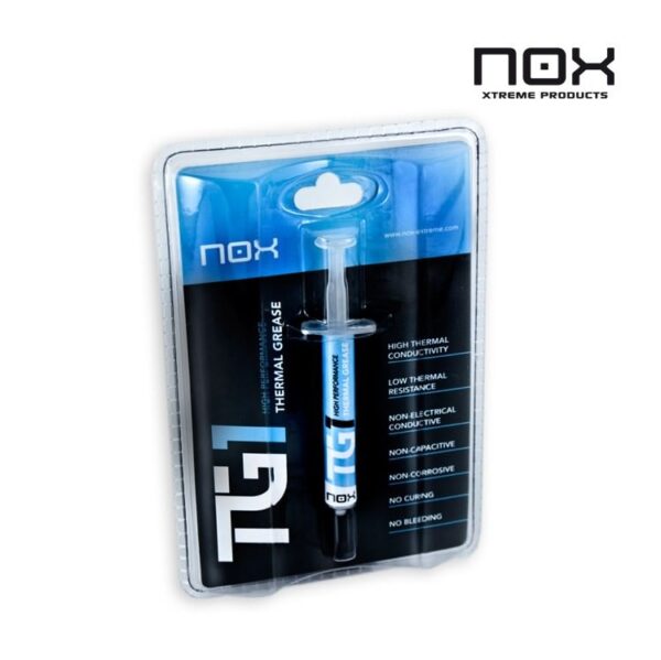 SILICONA TERMICA NOX JERINGA TG-1 4GR