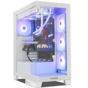 CAJA GAMING SEMITORRE NOX HUMMER GLOCK- BLANCA