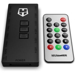 NOX HUMMER R-HUB CONTROLADOR ARGB LED-REF.