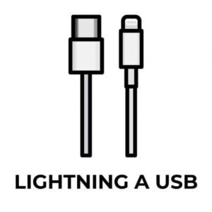 APPLE CABLE USB A LIGHTNING (1M) ECO