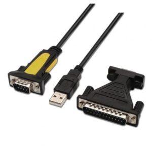 CABLE ADAPTADOR USB-SERIE RS232+ DB9 1.8M