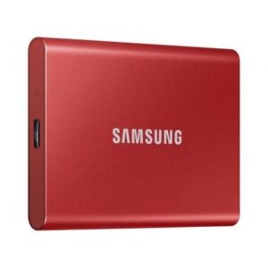 SSD EXT. SAMSUNG PORTABLE SSD T7 1000 GB ROJO