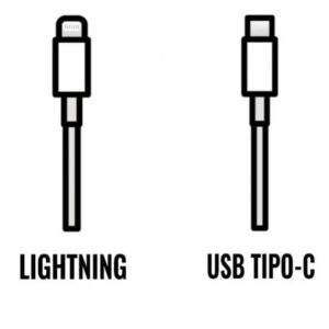 APPLE CABLE USB-C A LIGHTNING (1M)